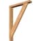 Ekena Millwork Traditional Block Smooth Bracket w/ Offset Brace, Western Red Cedar, 3 1/2"W x 22"D x 30"H BKT0402X22X30TRA05SWR - alternate 1